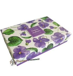 Cofanetto regalo Violette en Fleurs sapone ed eau de toilette Esprit Provence