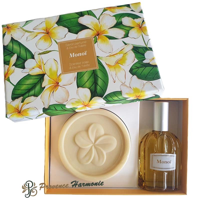 Cofanetto regalo Monoï sapone ed eau de toilette Esprit Provence