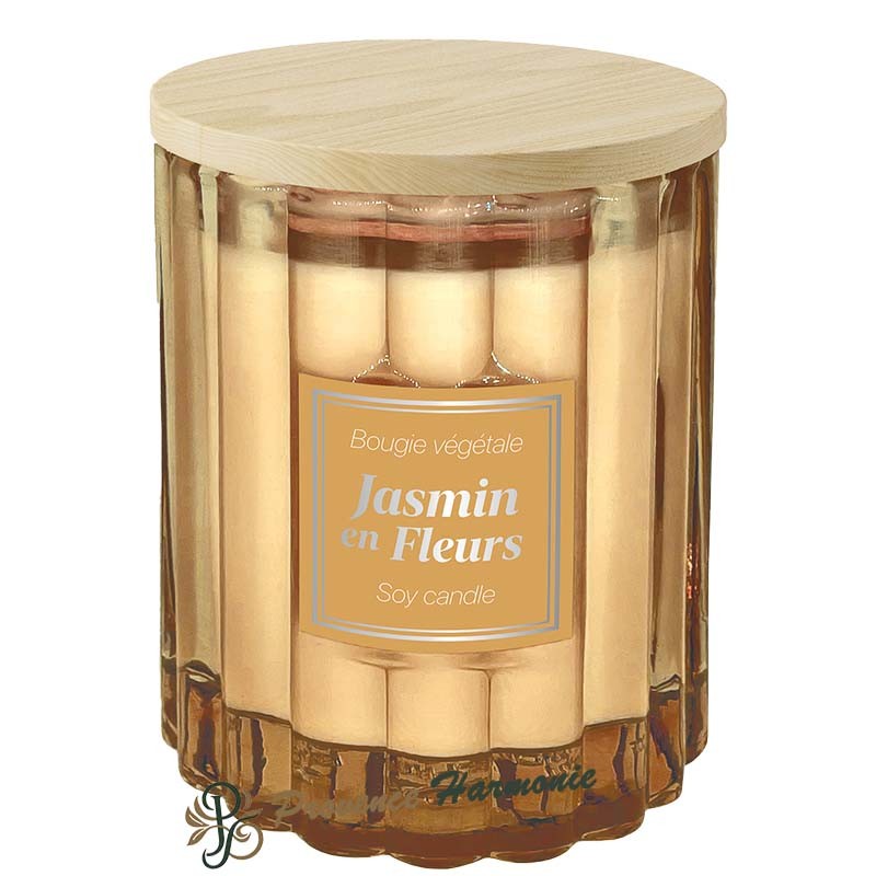 Pflanzliche Duftkerze Jasmin in Blüte 190 g Esprit Provence Pflanzliche Duftkerze Jasmin in Blüte 190 g Esprit Provence