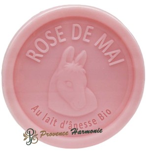 Sapone alla Rosa di Maggio con latte d’asina Bio Esprit Provence 100g