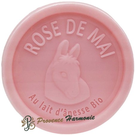 May Rose Soap with Organic Donkey Milk Esprit Provence 100g