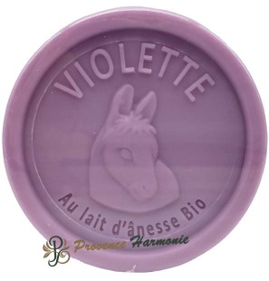 Savon Violette au lait d’ânesse Bio Esprit Provence 100g