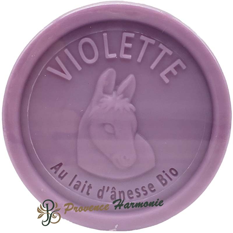 Savon Violette au lait d’ânesse Bio Esprit Provence 100g