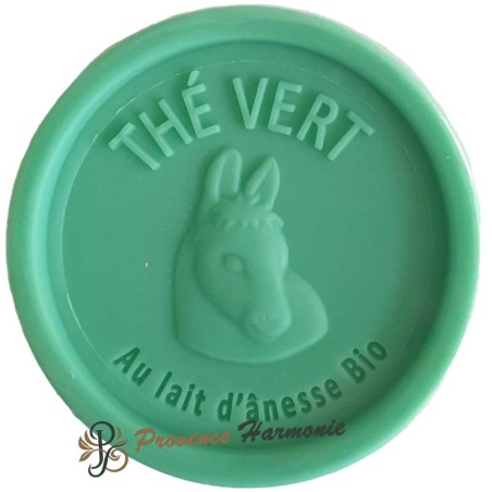 Jabón de Té Verde con Leche de Burra Bio Esprit Provence 100g