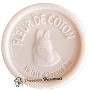 Sapone Fiore di Cotone con latte d’asina Bio Esprit Provence 100g