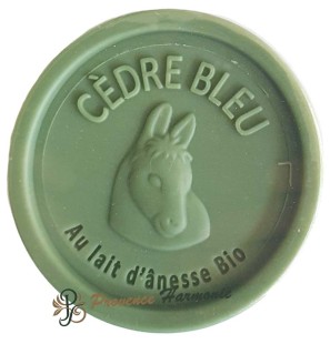 Savon Cèdre Bleu au lait d’ânesse Bio Esprit Provence 100g