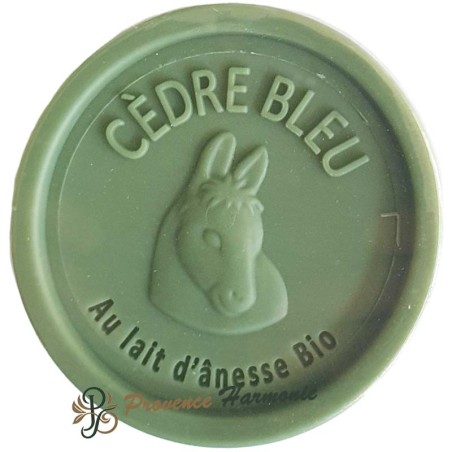 Savon Cèdre Bleu au lait d’ânesse Bio Esprit Provence 100g