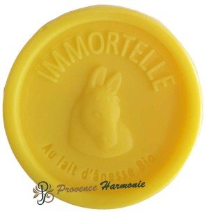 Immortelle soap with organic donkey milk Esprit Provence 100g