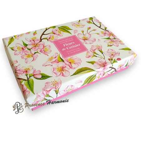 Cofanetto regalo Fiori di Ciliegio Sapone e Eau de Toilette Esprit Provence