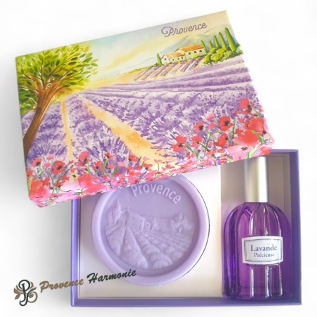 Geschenkset Provence Lavendel Seife und Eau de Toilette Esprit Provence