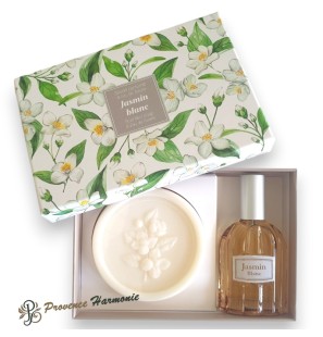 Cofanetto Regalo Gelsomino Bianco Sapone e Eau de Toilette Esprit Provence