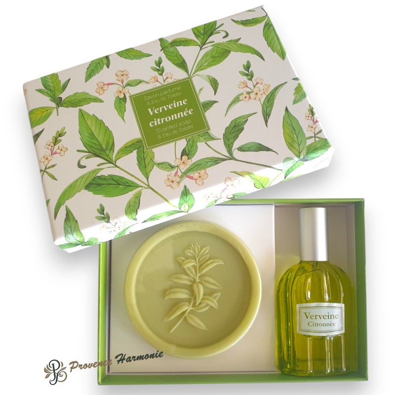 Estuche regalo Verbena Limón Jabón y Eau de Toilette Esprit Provence Estuche regalo Verbena Limón Jabón y Eau de Toilette Esprit Provence