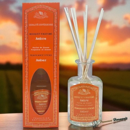 Diffusore a Bastoncini Profumati Ambra Un été en Provence