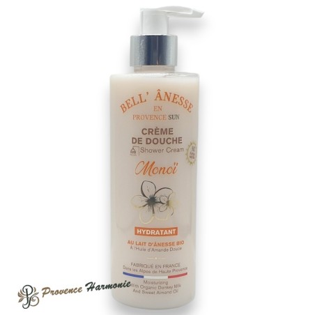 Crema de Ducha Monoï con Leche de Burra Bio Bell' Ânesse en Provence