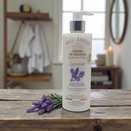 Crema de Ducha Lavanda con Leche de Burra Bio Bell' Ânesse en Provence