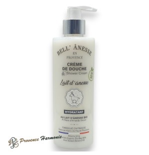 Crème de Douche au Lait d’Ânesse Bio Bell' Ânesse en Provence