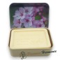Almond Soap 120 g with PDO Olive Oil from Provence – Decorative Metal Box – Esprit Provence