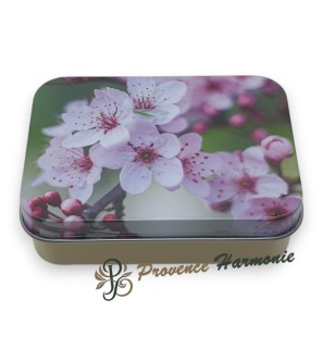 Sapone alla Mandorla 120 g con Olio d’Oliva DOP di Provenza – Scatola in metallo decorativa – Esprit Provence