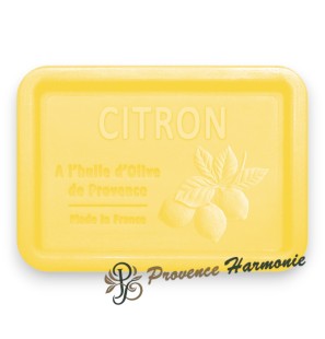 Savon Citron 120 g à l’Huile d’Olive AOP de Provence – Boîte métal décorative – Esprit Provence