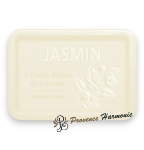 Jabón de Jazmín 120 g con Aceite de Oliva DOP de Provenza – Caja metálica decorativa – Esprit Provence