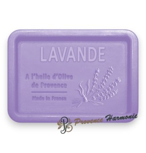 Lavender Soap 120 g with PDO Olive Oil from Provence – Decorative Metal Box – Esprit Provence