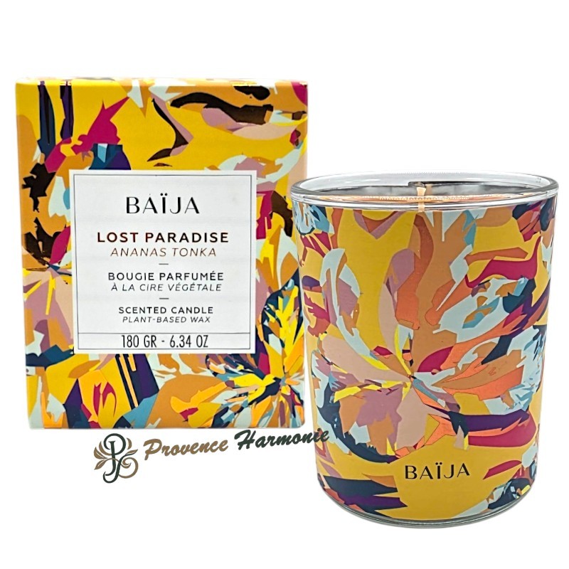 Bougie Parfumée Ananas Tonka Lost Paradise Baïja