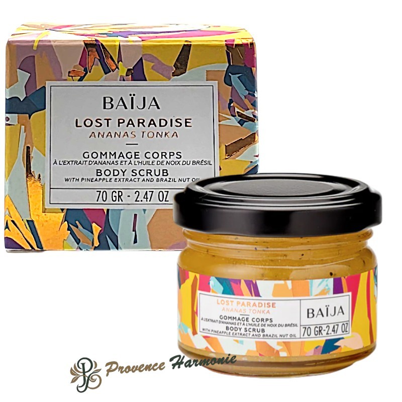 Exfoliante Corporal Ananas Tonka Lost Paradise Baïja – 70 g