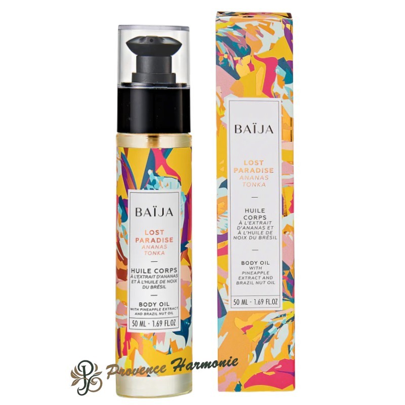 Körperöl Ananas Tonka Lost Paradise Baïja 50 ml