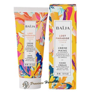 Crème Mains Ananas Tonka Lost Paradise Baïja