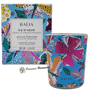 Bougie Parfumée Vanille Frangipanier Île d’Azur Baïja