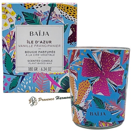 Scented Candle Vanilla Frangipani Île d’Azur Baïja