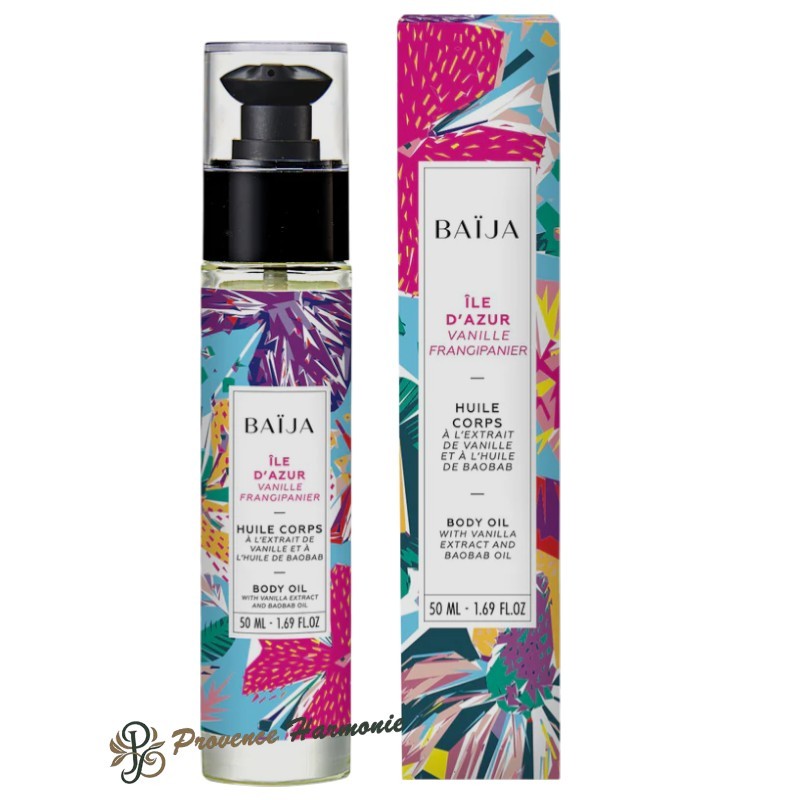 Aceite Corporal Vainilla Frangipani Île d’Azur Baïja Aceite Corporal Vainilla Frangipani Île d’Azur Baïja