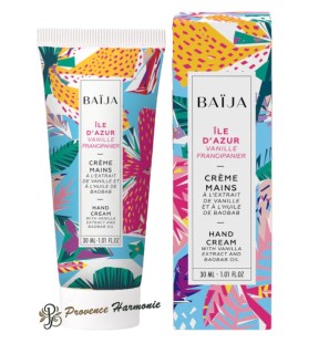 Crème Mains Vanille Frangipanier Île d’Azur Baïja