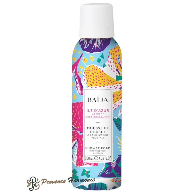 Duschschaum Vanille Frangipani Île d’Azur Baïja