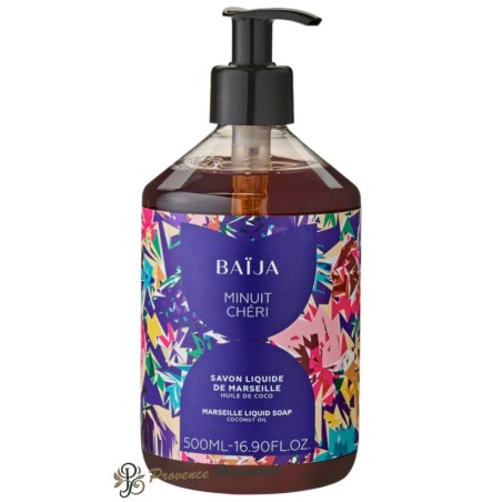 Jabón Líquido de Marsella Tuberosa Cautivadora Minuit Chéri Baïja
