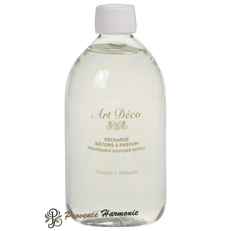 Fragrance Diffuser Refill Rose and Peach Art Deco Amélie et Mélanie Lothantique