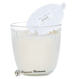 Scented Candle Rose and Peach Art Deco Amélie et Mélanie Lothantique