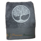 TREE OF LIFE EMBROIDERED QUARTZ TOILET TOWEL