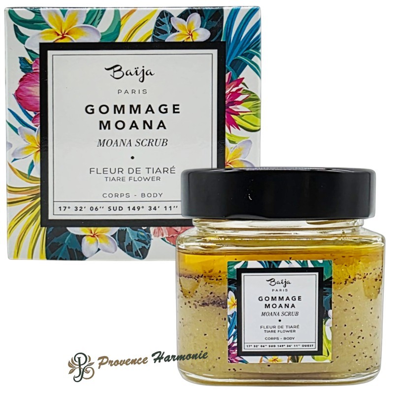 Scrub Corpo Fiore di Tiaré Moana Baïja - 275 g