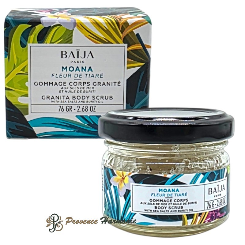 Körperpeeling Tiaré Blüte Moana Baïja – 76 g