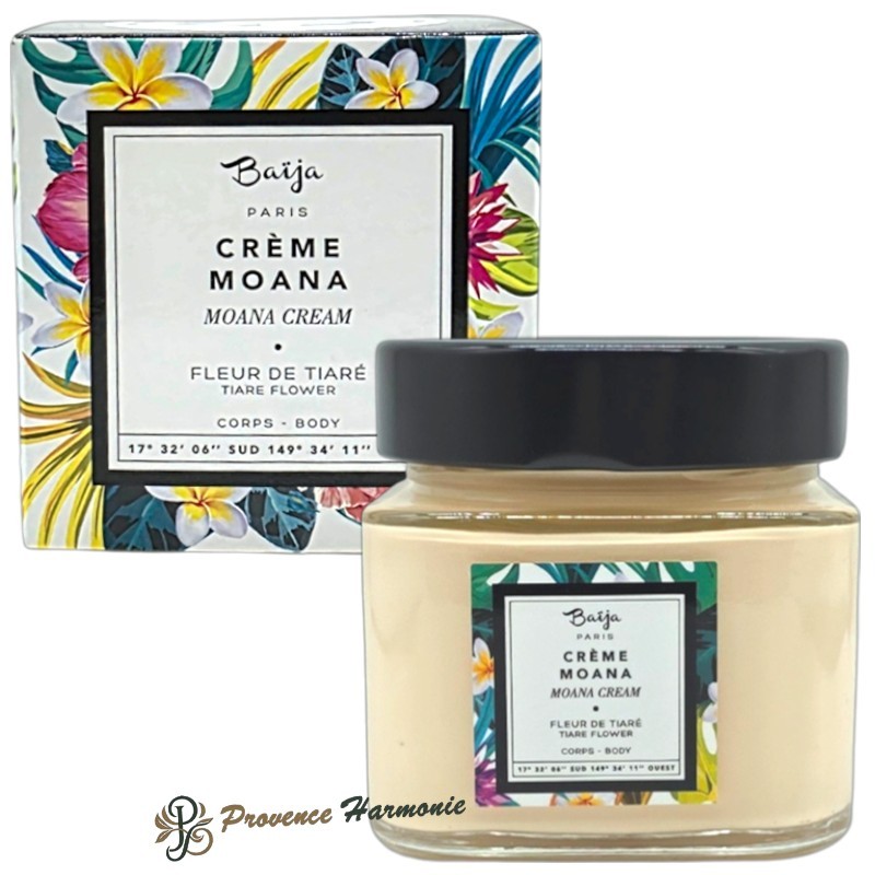 Crème Corps Fleur de Tiaré Moana Baïja – 212 ml