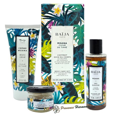Set Cura Corpo Fiore di Tiaré Moana Baïja