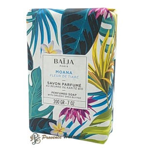 Tiaré Flower Scented Soap Moana Baïja