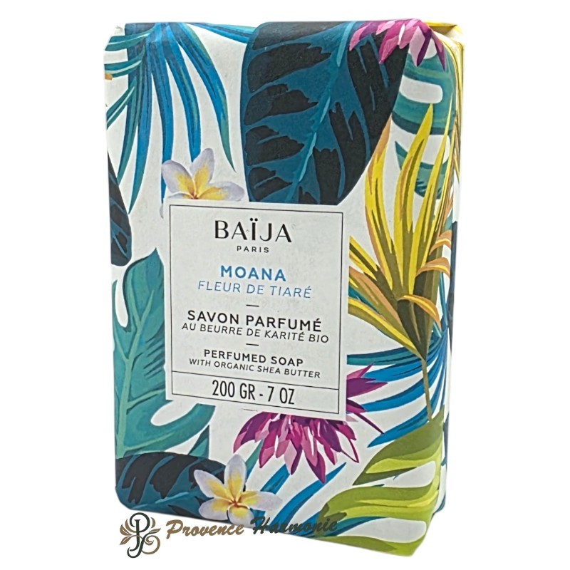 Savon Parfumé Fleur de Tiaré Moana Baïja