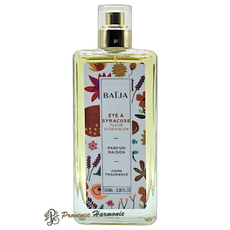 Room Spray Orange Blossom Été à Syracuse Baïja