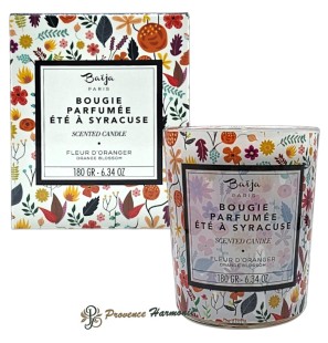 Scented Candle Orange Blossom Été à Syracuse Baïja