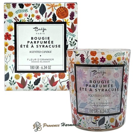 Scented Candle Orange Blossom Été à Syracuse Baïja