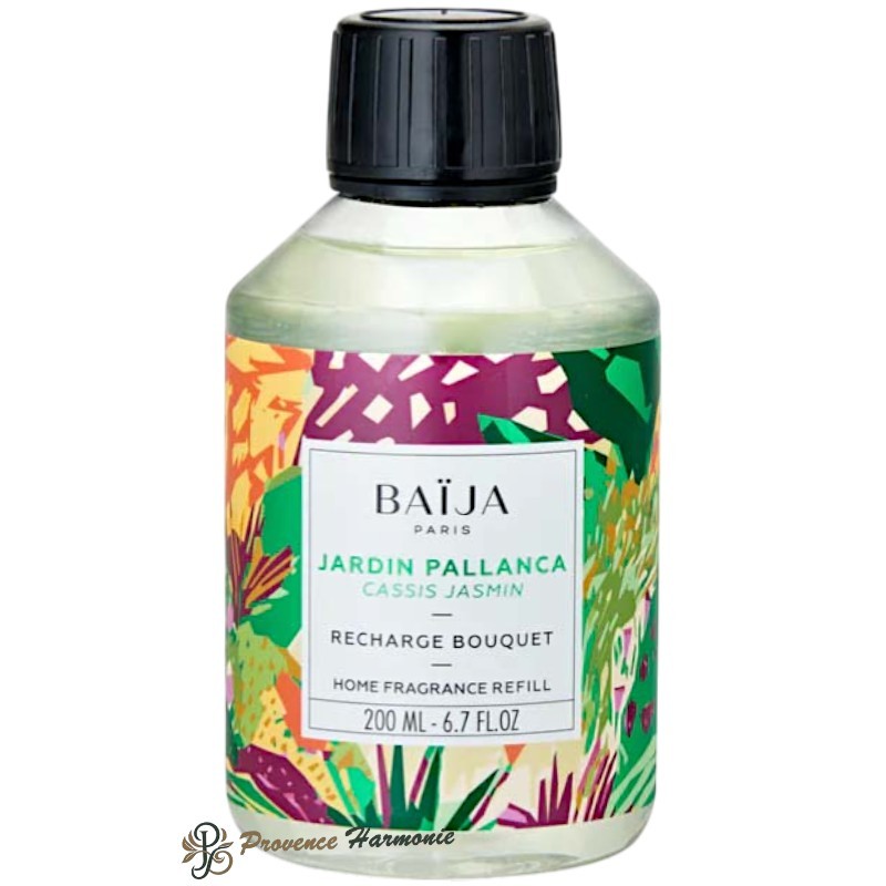 Recambio Difusor de Fragancia Cassis Jazmín Jardin Pallanca Baïja Recambio Difusor de Fragancia Cassis Jazmín Jardin Pallanca Baïja