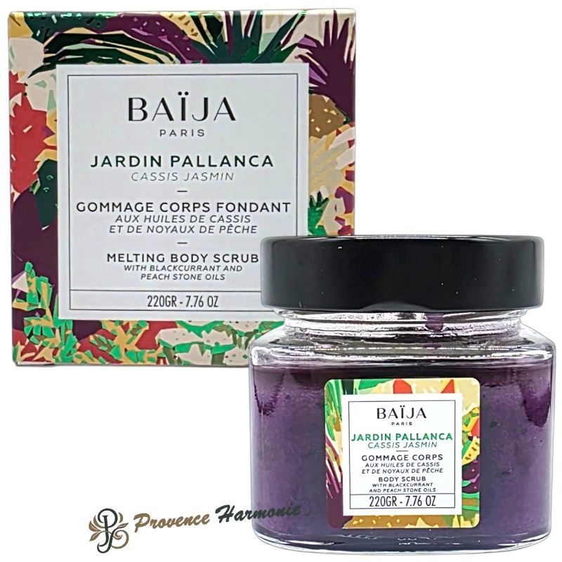 Körperpeeling Cassis Jasmin Jardin Pallanca Baïja – 220 g Körperpeeling Cassis Jasmin Jardin Pallanca Baïja – 220 g