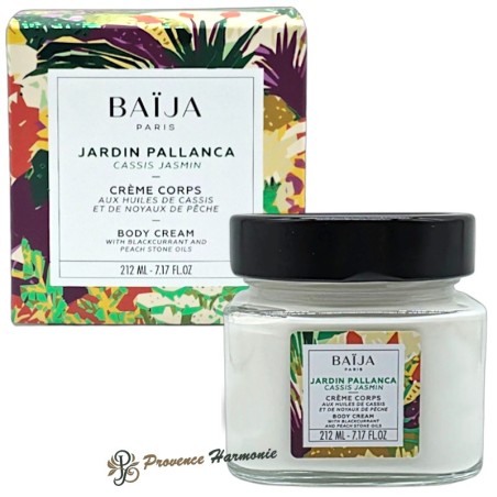 Body Cream Cassis Jasmine Jardin Pallanca Baïja – 212 ml